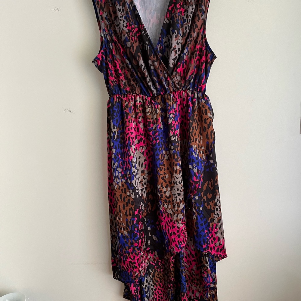 High-low Sleeveless Dress Size 1X